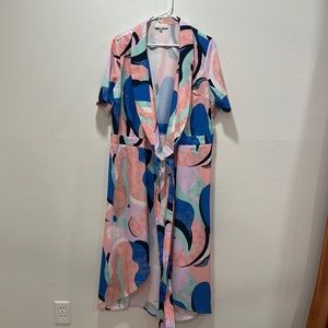 Never Fully Dressed wrap dress.